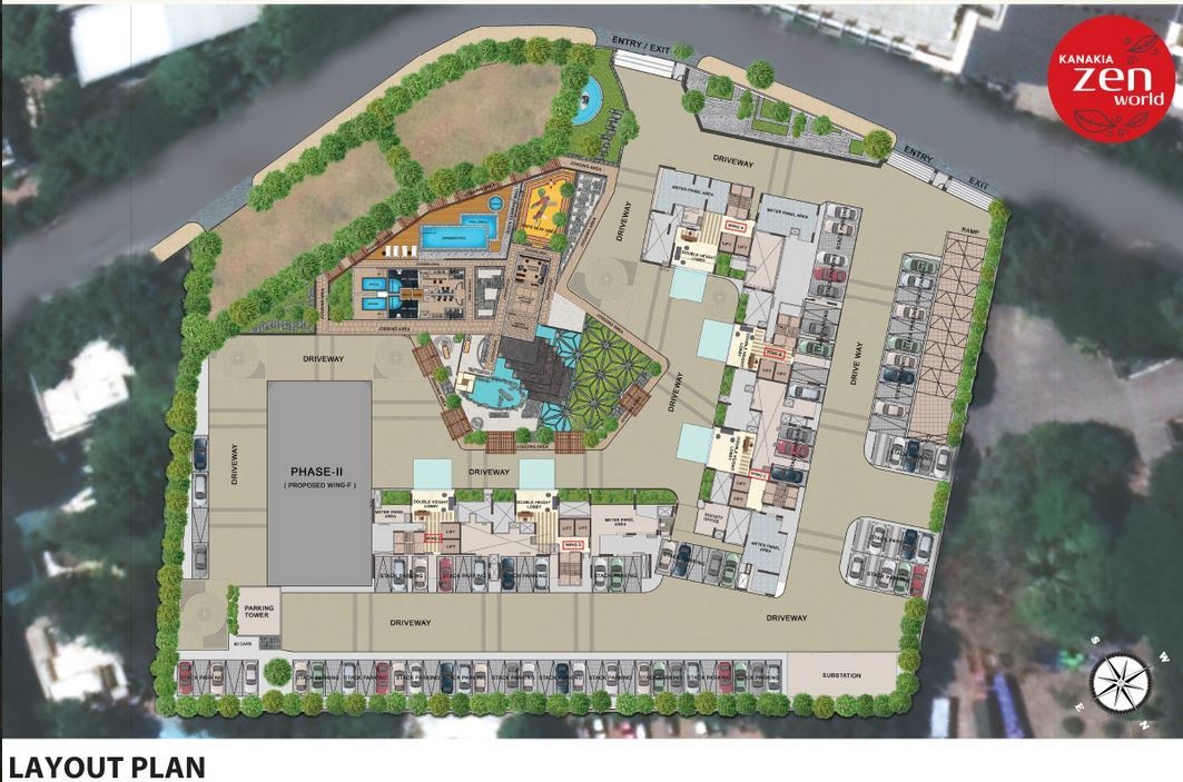 zenworld phase i Layout Plan