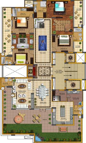 Images for Cluster Plan of Exotic Grandeur grandeur Images for Cluster Plan of Exotic Grandeur