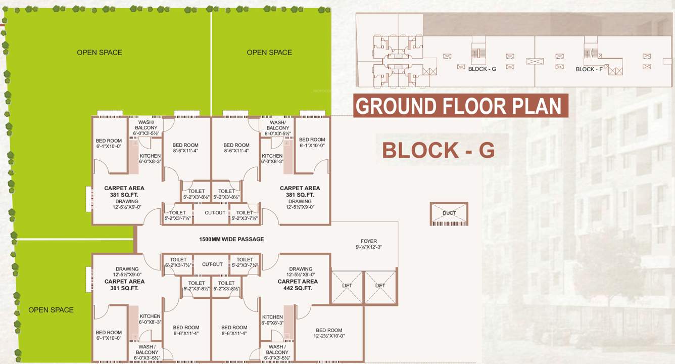 gold plus Images for Cluster Plan of Om Gold Plus