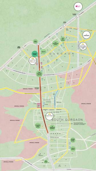  fleur-villas Location Plan