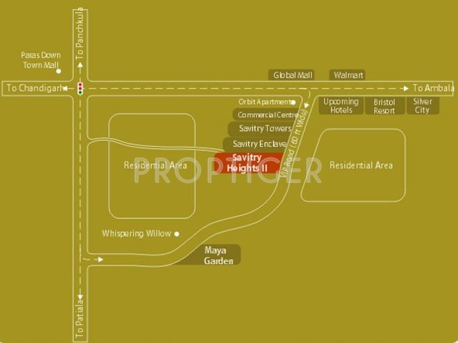 Images for Location Plan of Chandigarh Savitry Heights II