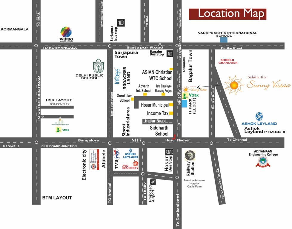 Images for Location Plan of Siddhartha Sunny Vistaa