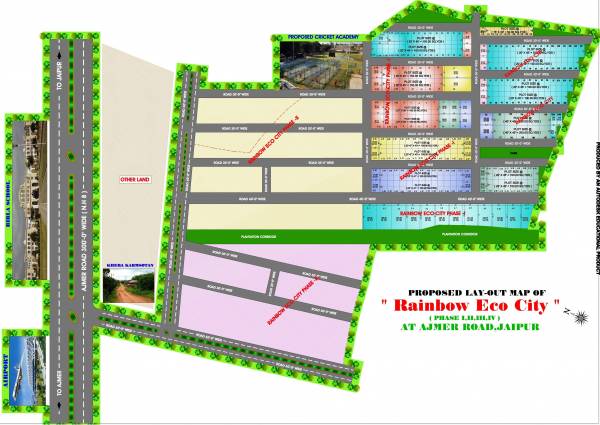 Images for Layout Plan of Rajasthan Rainbow Eco City