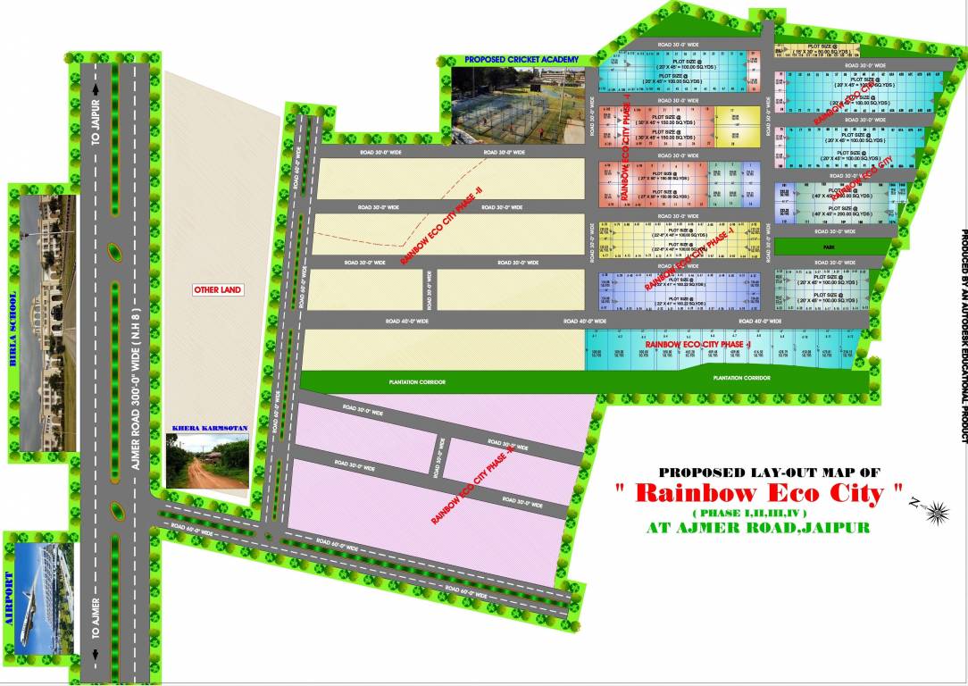 Images for Layout Plan of Rajasthan Rainbow Eco City