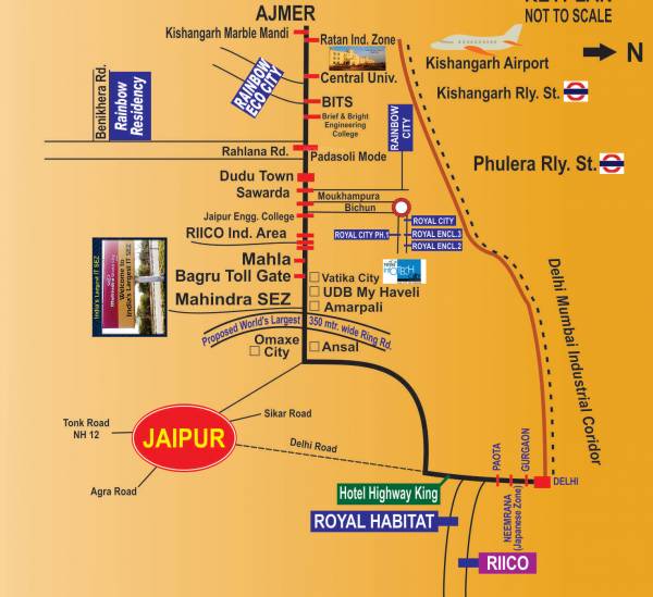 Images for Location Plan of Rajasthan Rainbow Eco City
