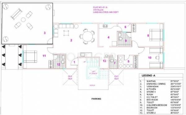  shantiniketan-4 Tower 1 Cluster Plan