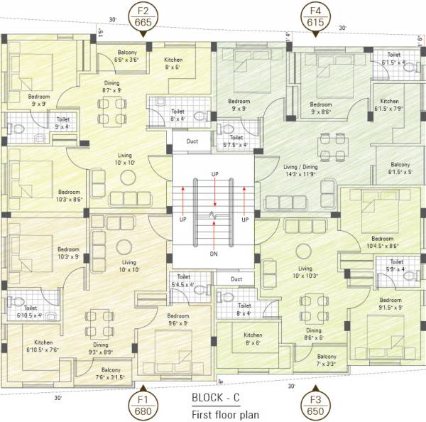 Images for Cluster Plan of Sekaran Doves Nest