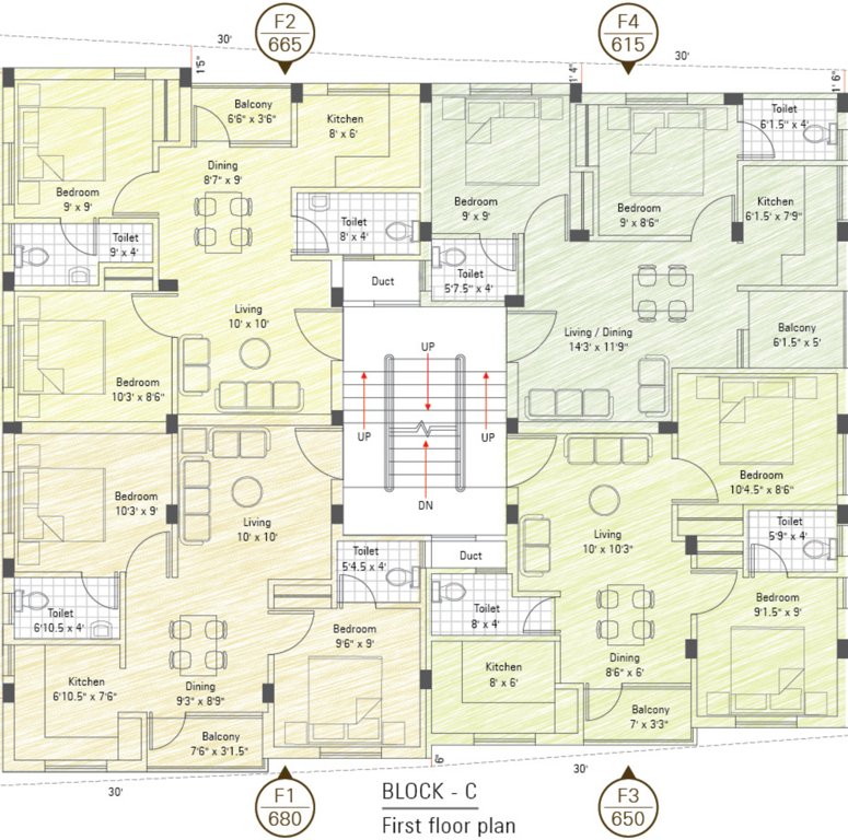 Images for Cluster Plan of Sekaran Doves Nest
