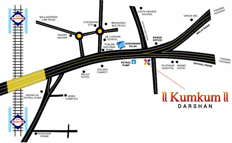 Images for Location Plan of Kalash Kumkum Darshan