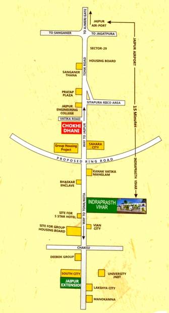 Images for Location Plan of Dream Indraprastha Vihar