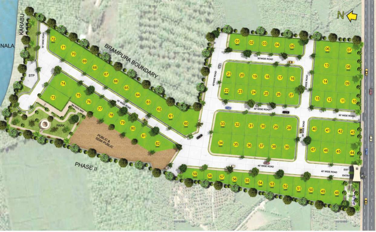 Images for Layout Plan of Raja Housing Prime Garden