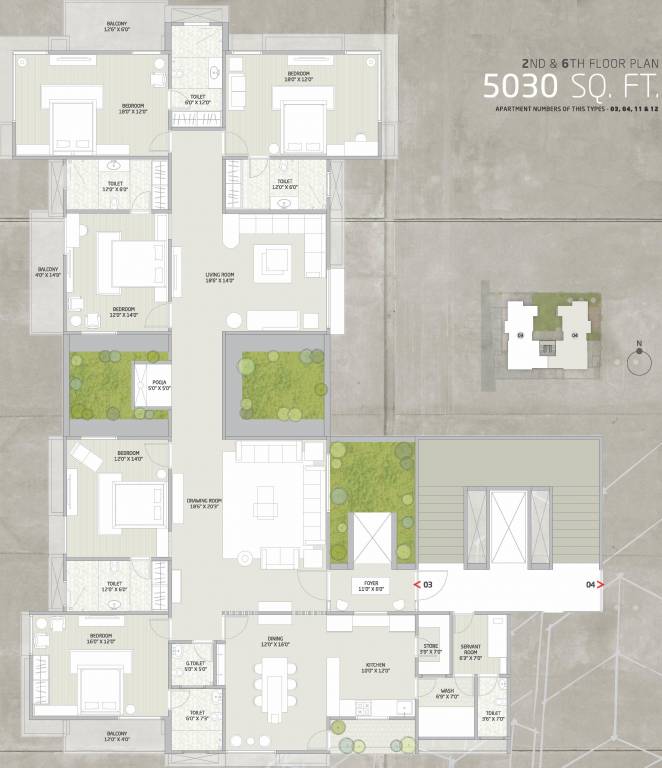 Images for Cluster Plan of Rajyash Richmond