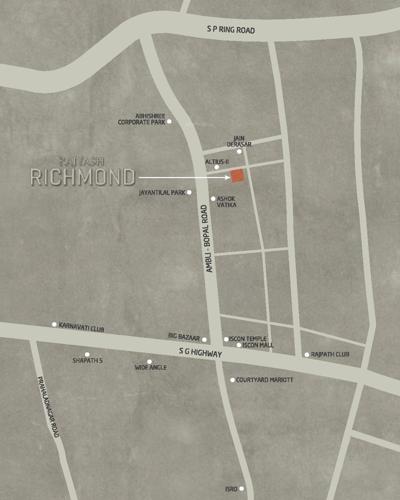  richmond Images for Location Plan of Rajyash Richmond