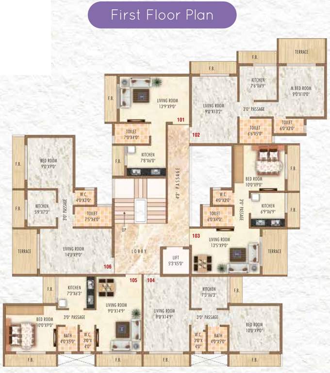 Images for Cluster Plan of Raj Orchid