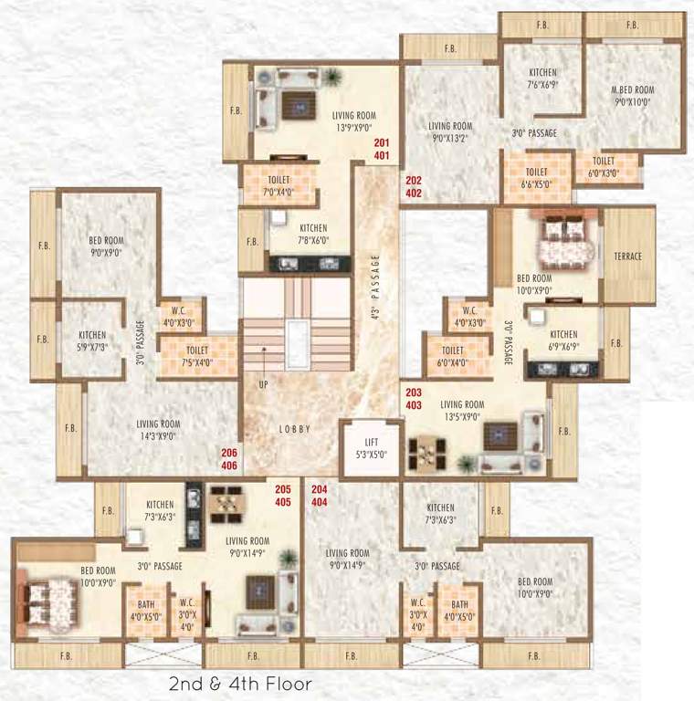 Images for Cluster Plan of Raj Orchid