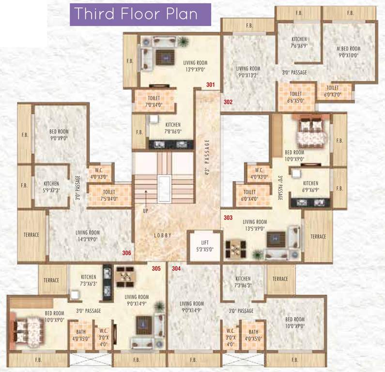 Images for Cluster Plan of Raj Orchid