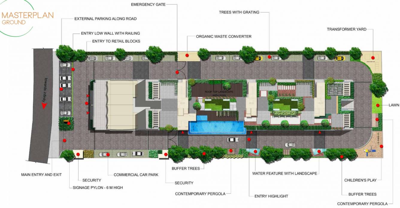 Images for Cluster Plan of Ajmera Annex