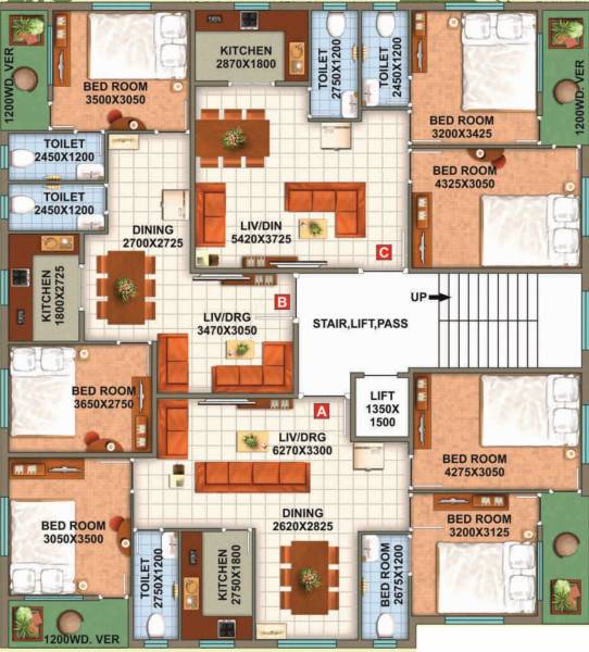 Images for Cluster Plan of Ambey Ambey Awas