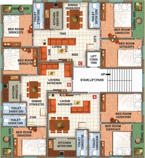 Images for Cluster Plan of Ambey Ambey Awas