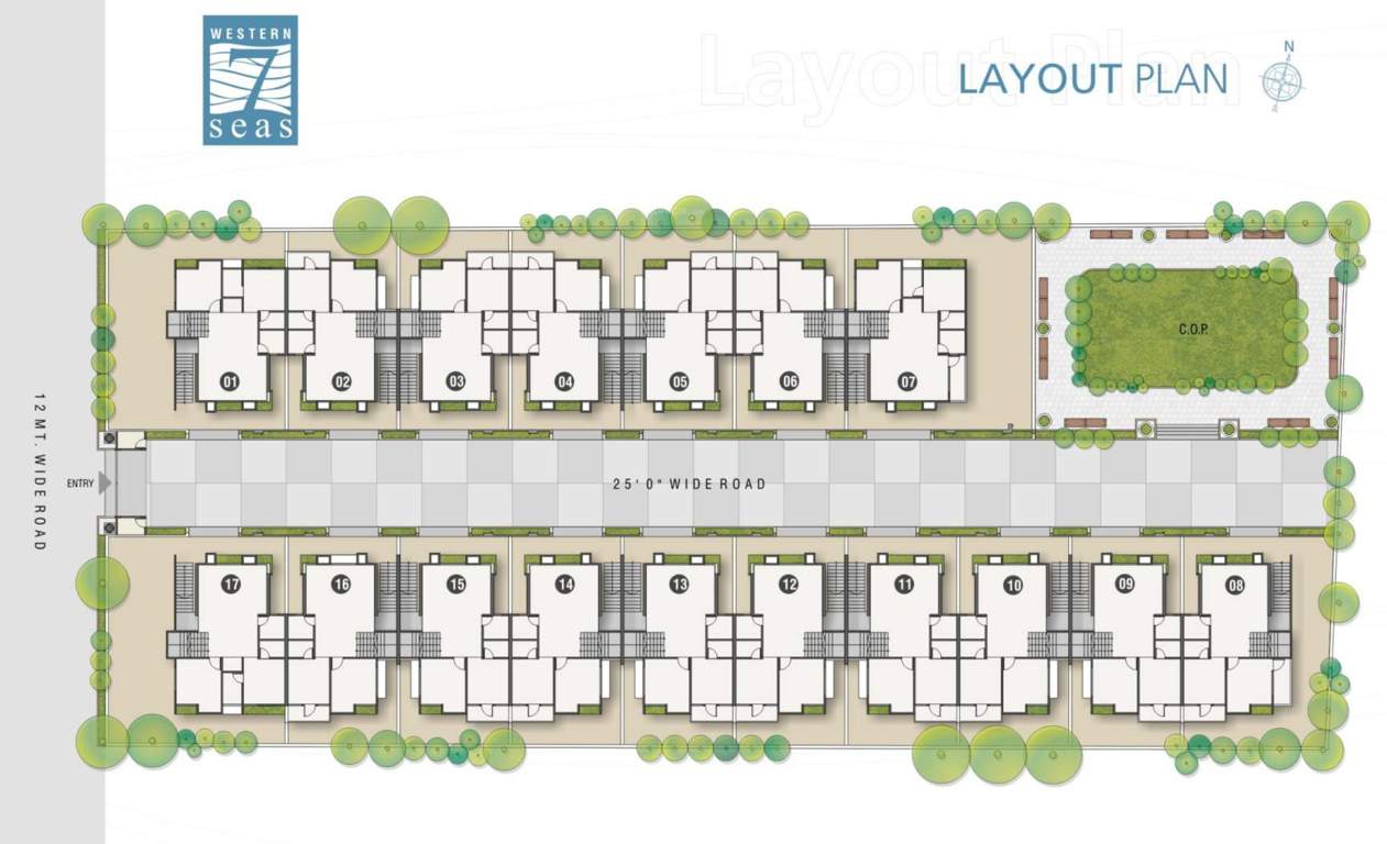 Images for Layout Plan of Western Western 7 Seas