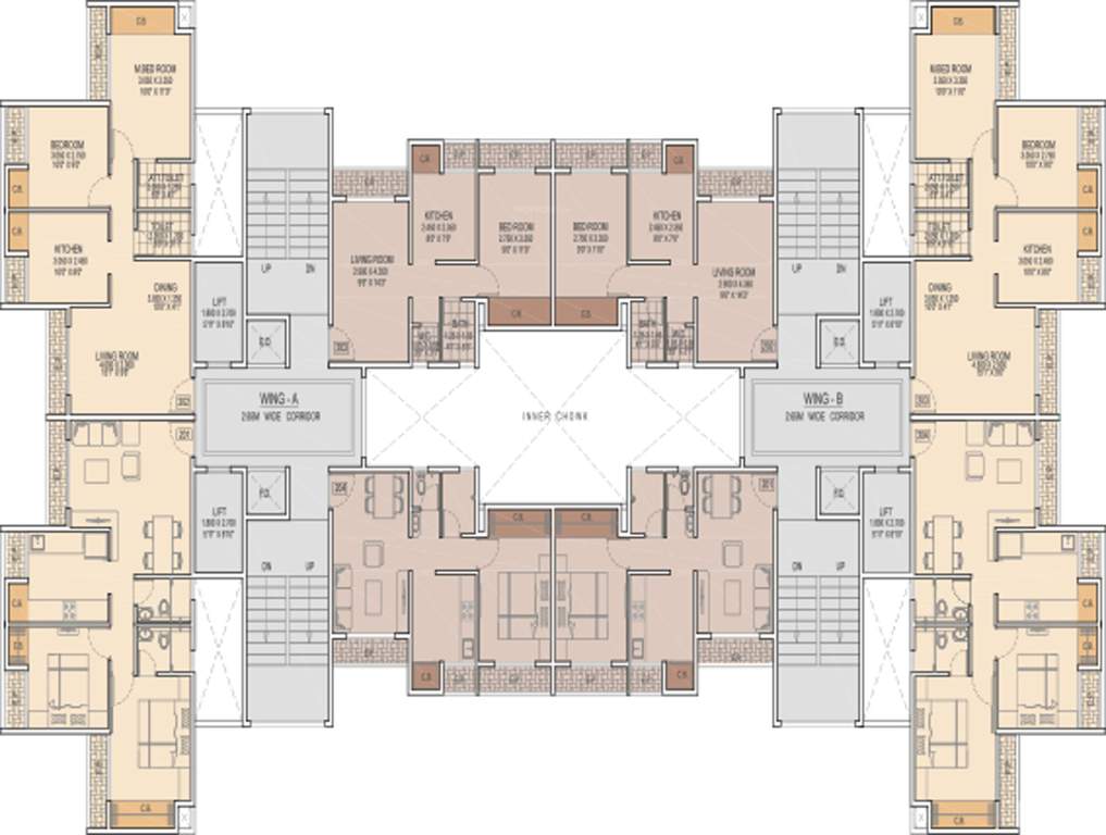 Images for Cluster Plan of Prathemesh Yug Heights