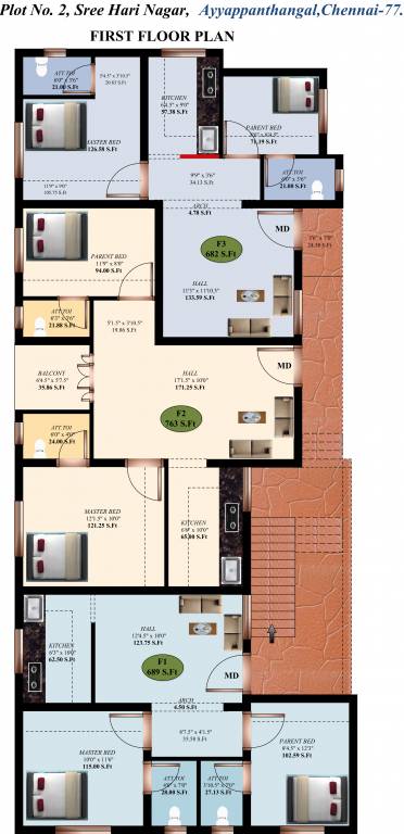 Images for Cluster Plan of Salim Golden Park