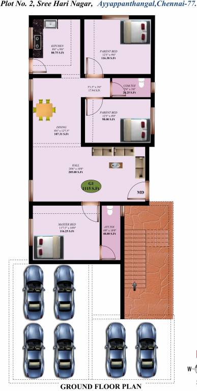 Images for Cluster Plan of Salim Golden Park