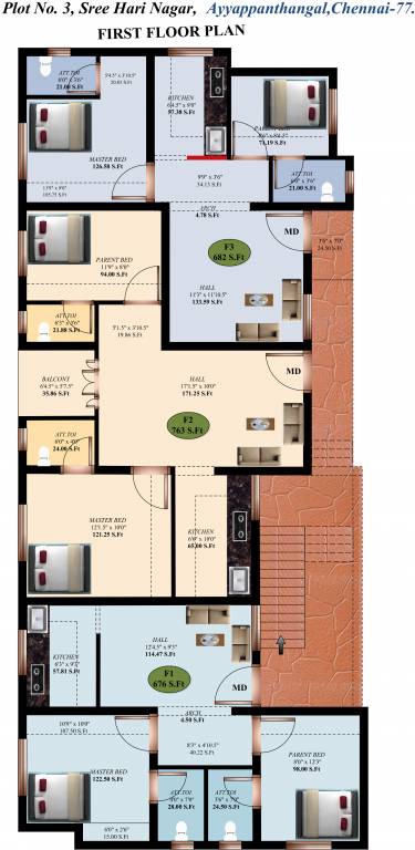 Images for Cluster Plan of Salim Golden Park