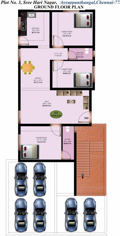 Images for Cluster Plan of Salim Golden Park