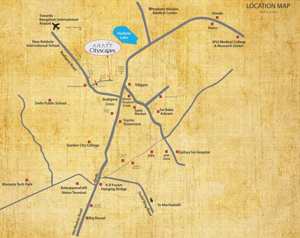 Images for Location Plan of Aratt Cityscape Villa