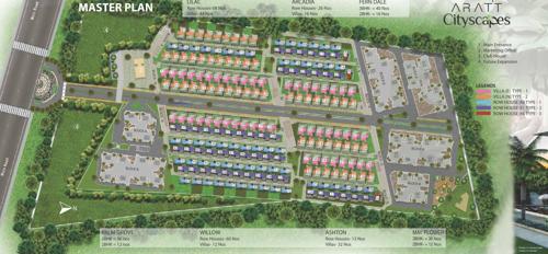 Images for Master Plan of Aratt Cityscape Villa Images for Master Plan of Aratt Cityscape Villa