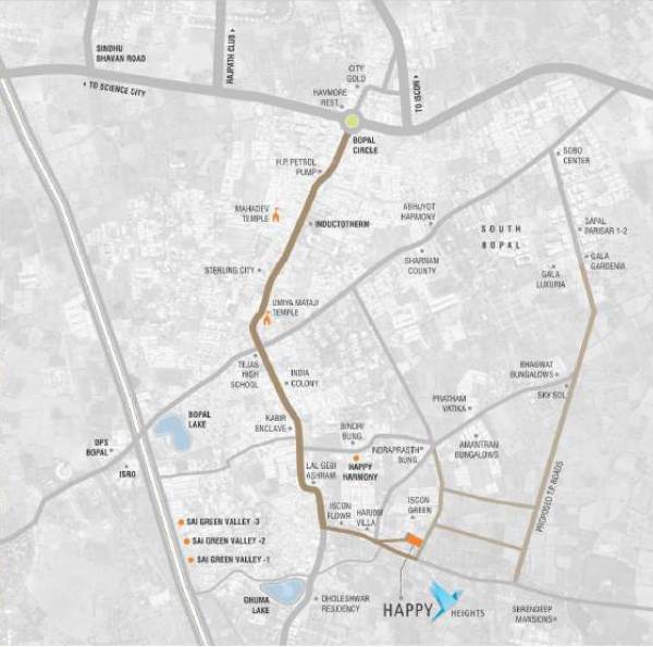 Images for Location Plan of Prerna Happy Heights