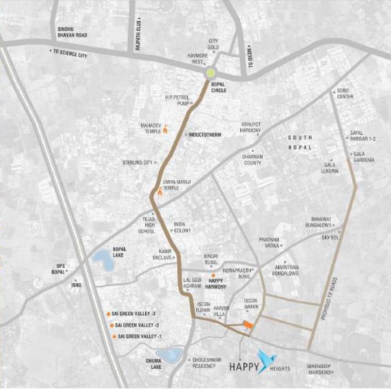 Images for Location Plan of Prerna Happy Heights