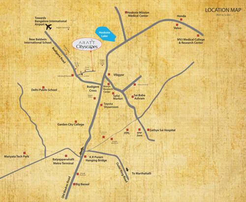  cityscape-apartment Images for Location Plan of Aratt Cityscape Apartment