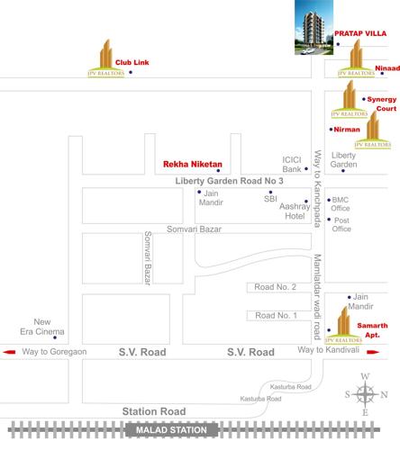  pratap-villa Images for Location Plan of JPV Pratap Villa