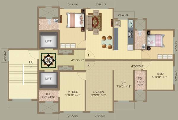 Images for Cluster Plan of JPV Realtors Pvt Ltd Ninaad