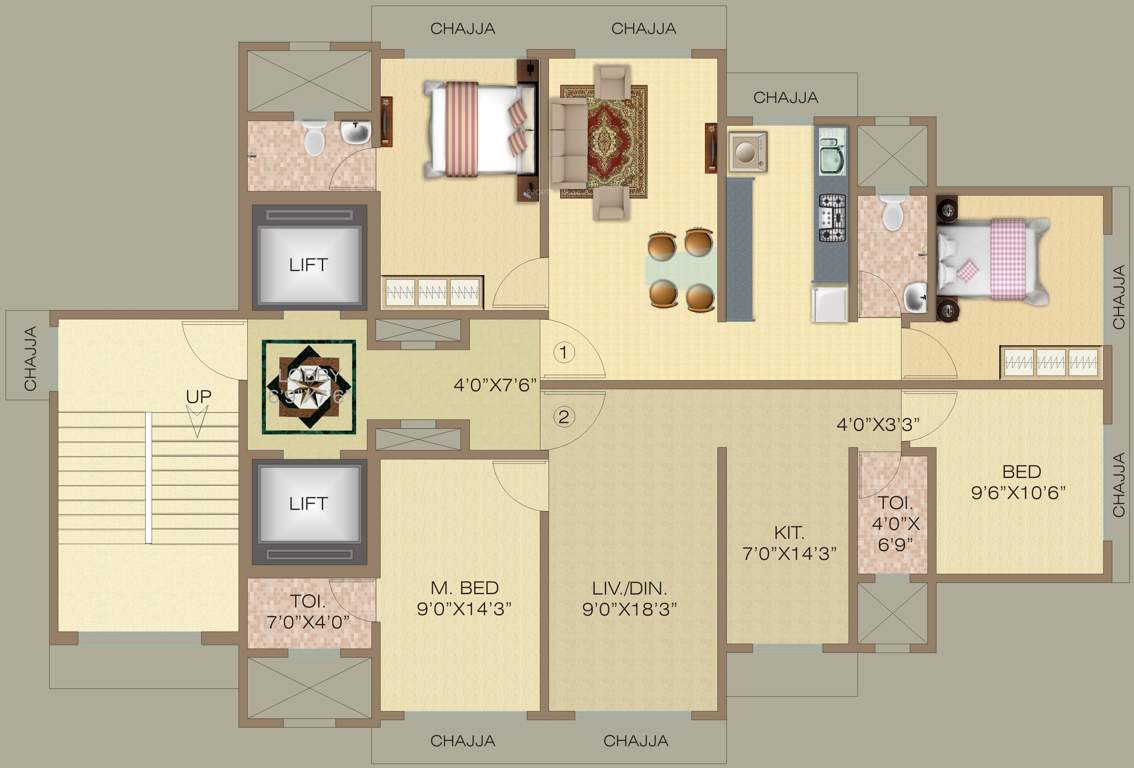 Images for Cluster Plan of JPV Realtors Pvt Ltd Ninaad