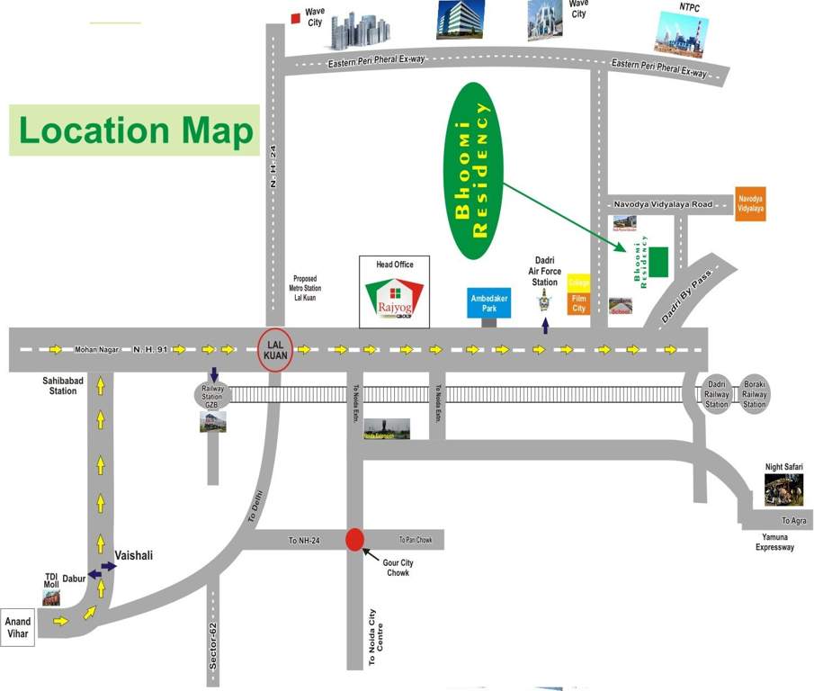 Images for Location Plan of  Bhoomi Residency