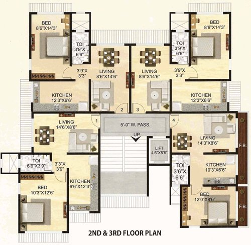 Images for Cluster Plan of JPV Realtors Pvt Ltd Padmavati Kripa