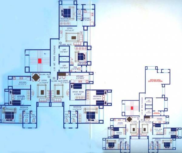  mahesh-tower Cluster Plan