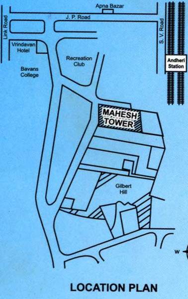  mahesh-tower Location Plan