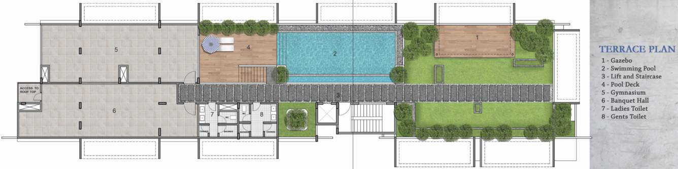  milan residences Images for Cluster Plan of Karan Milan Residences