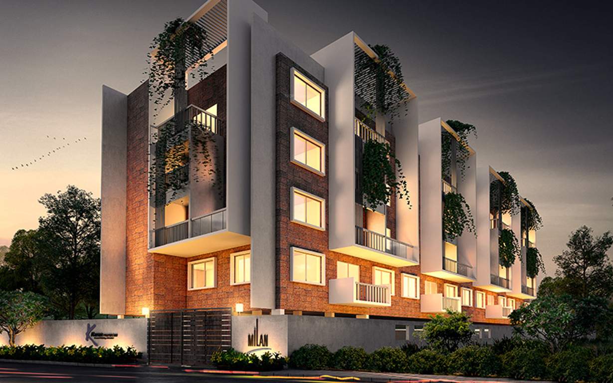 milan residences Images for Elevation of Karan Milan Residences
