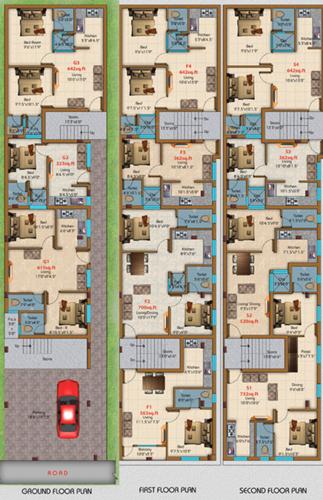 Images for Cluster Plan of KE Shakthi Enclave