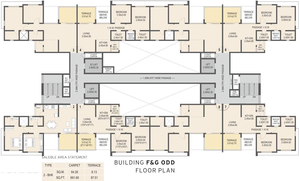Images for Cluster Plan of Kolte Patil Life Republic Sector R1 1st Avenue