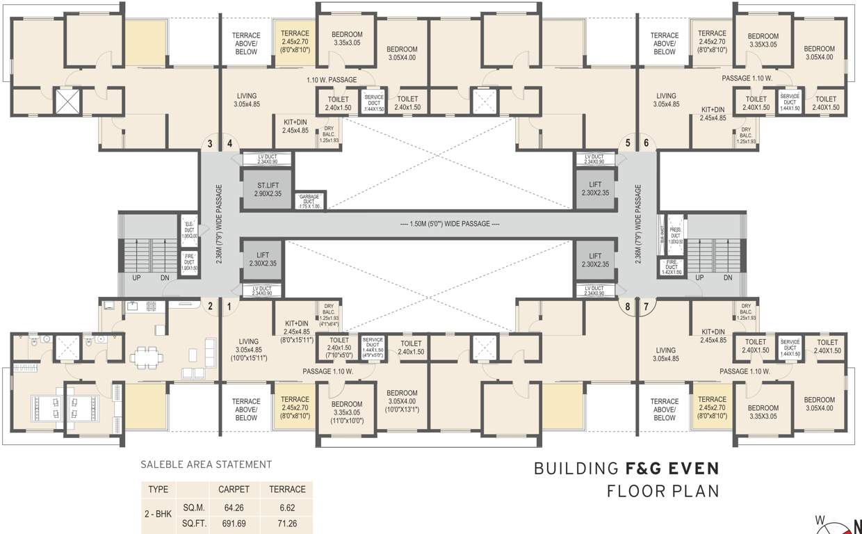 Images for Cluster Plan of Kolte Patil Life Republic Sector R1 1st Avenue