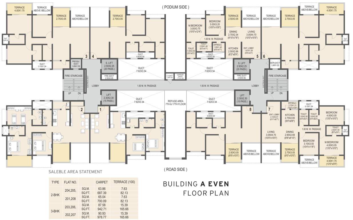 Images for Cluster Plan of Kolte Patil Life Republic Sector R1 1st Avenue