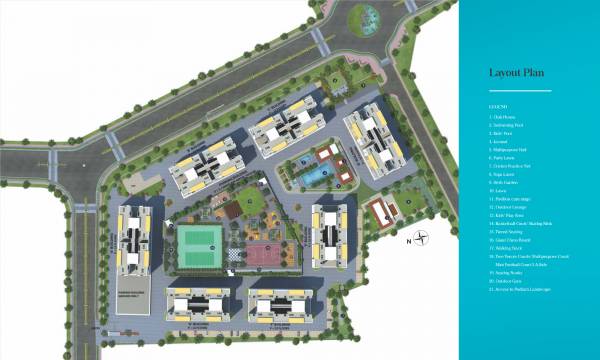 Images for Layout Plan of Kolte Patil Life Republic Sector R1 1st Avenue