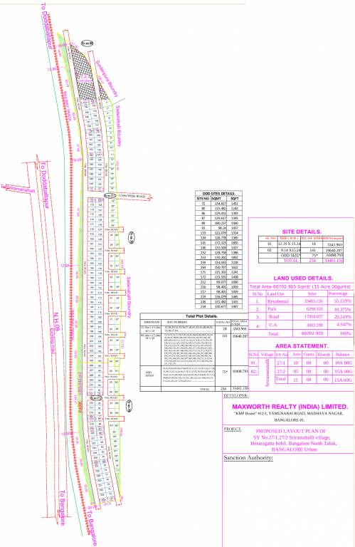 Images for Layout Plan of Maxworth Abhyudaya