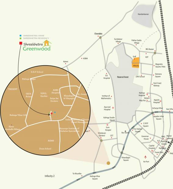 Images for Location Plan of Sri Jagannath Builders Shreekhetra Greenwood